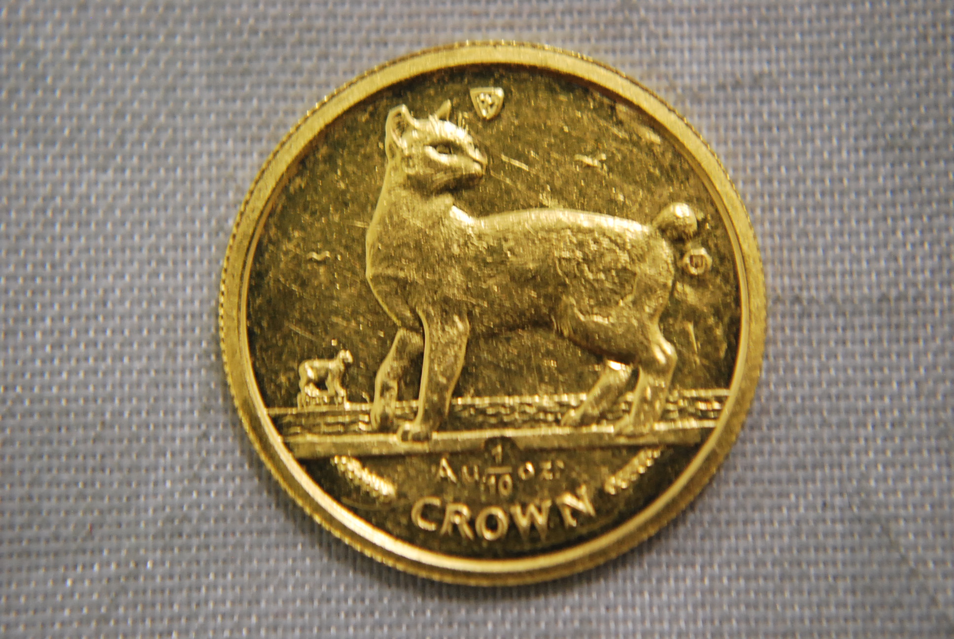 1994 マン島 キャットコイン金貨K24 ジャパニーズボブテール